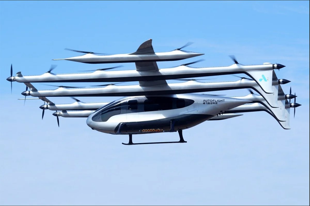Flying Post Bangkok Post - AutoFlight unveils world's largest flying car