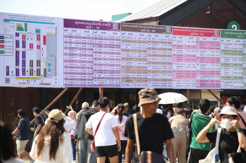 Thais hit polls booths early for dual vote