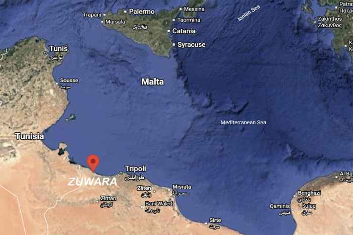 Fifty-three migrants dead or missing after boat capsizes off Libya