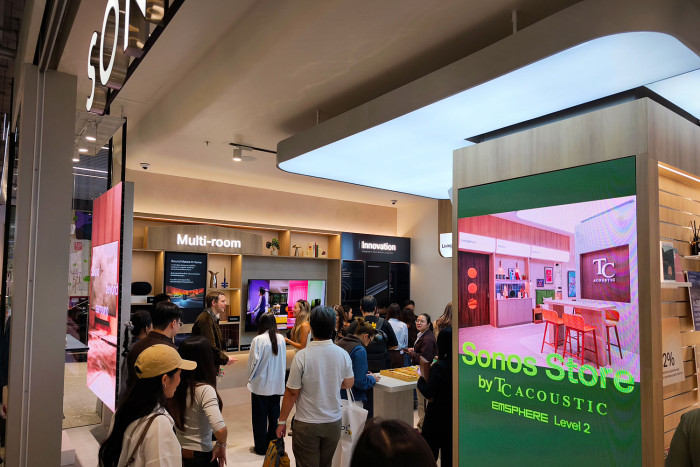 Sonos plugs into Bangkok with debut Thailand store at EMSPHERE