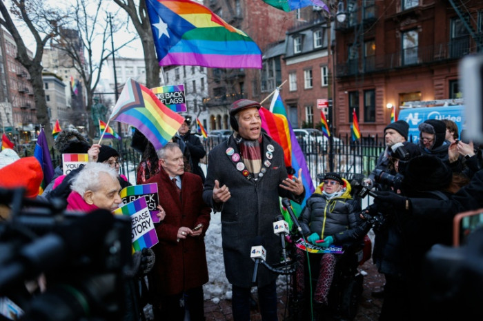 'Outrage' as LGBTQ Pride flag removed from Stonewall monument