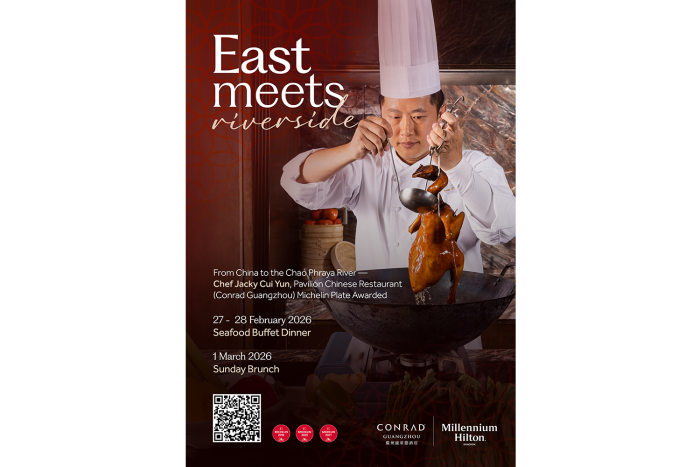 East Meets Riverside: Michelin-Recognised Cantonese Mastery at Millennium Hilton Bangkok