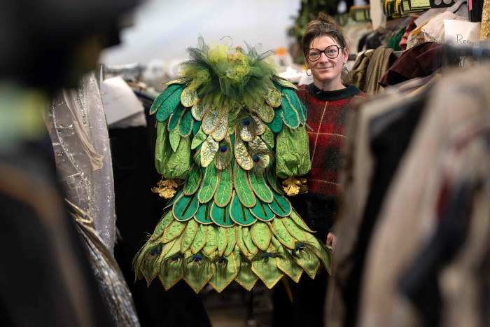 Extravagant opera costumes up for auction
