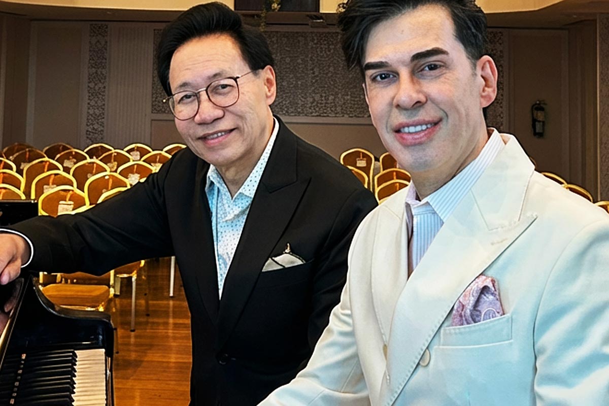 'A Masterful Duo' will feature 4 hands, 1 piano