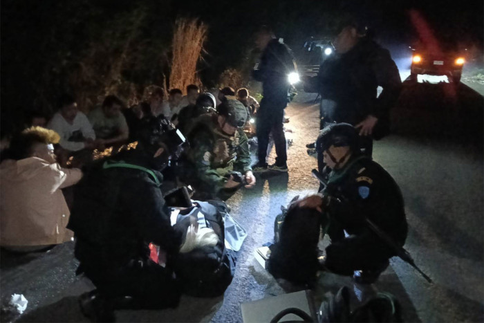 16 Chinese arrested after illegally crossing into Thailand