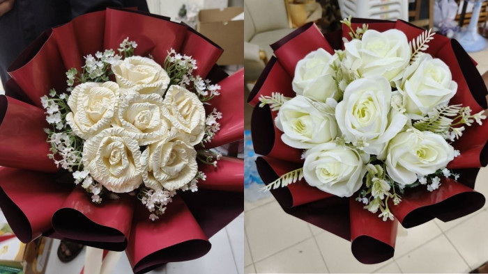 ‘Funeral flowers’ in Valentine’s bouquet shock Hat Yai man