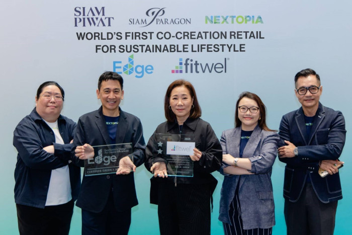 Siam Piwat Debuts First Co-Creation Retail Model, Wins Dual EDGE & Fitwel Certifications