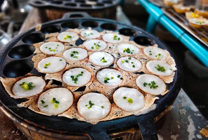 Khanom krok named Thailand’s best dessert of 2026
