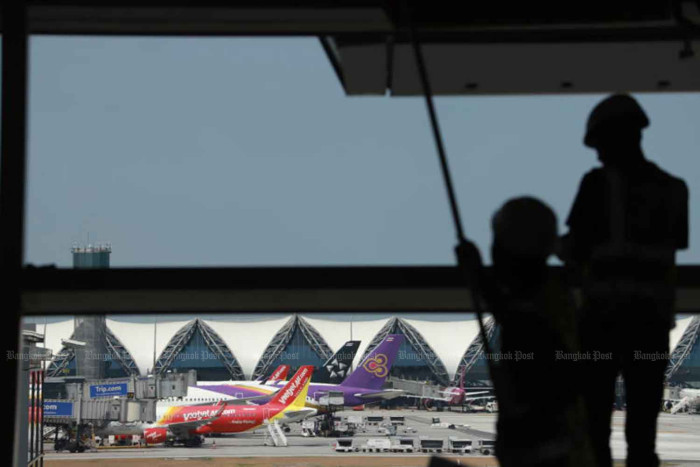 Aid for air passengers whose flights from Thailand are affected by Middle East situation