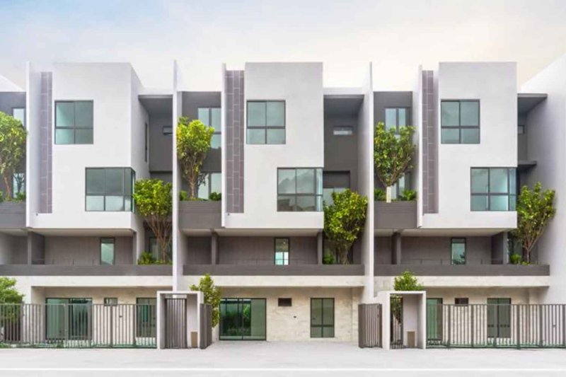 An artistic impression of townhouses by Pruksa Real Estate. (Photo supplied)