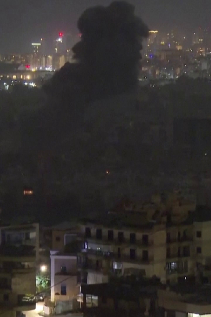 Large blast shakes Beirut’s southern suburbs