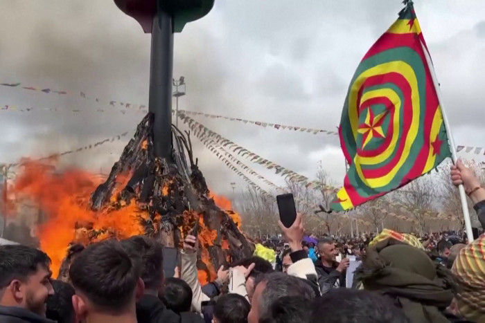 Turkey's Kurds take part in Nowruz celebrations