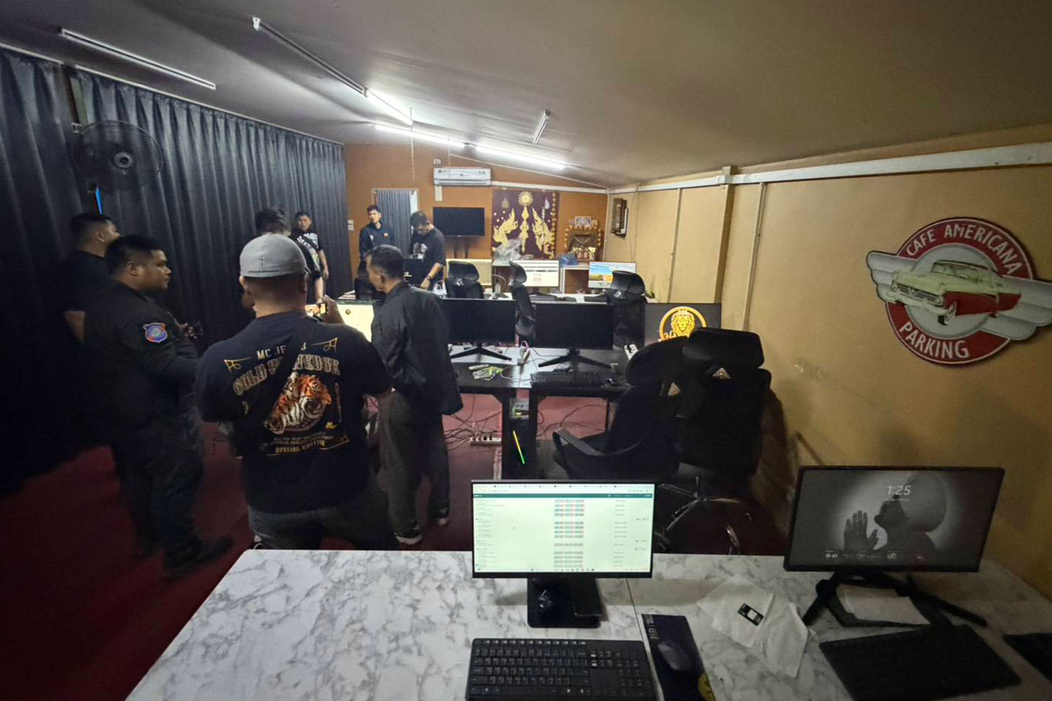 Bangkok Post - 68 Indians held in Pattaya online gambling raids