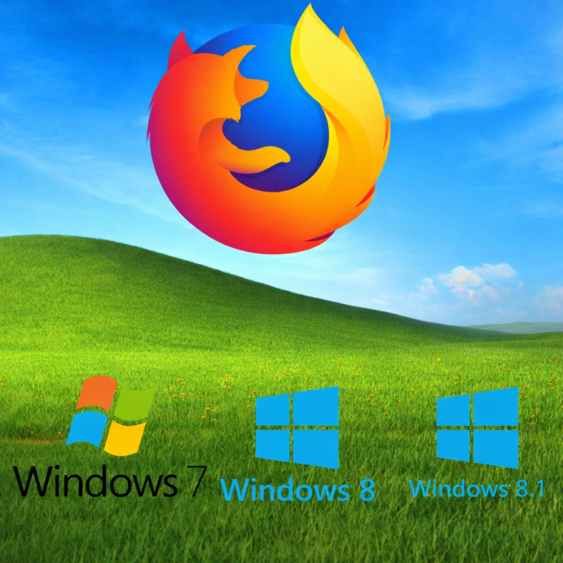 Firefox extends support for older Windows versions until August 2026