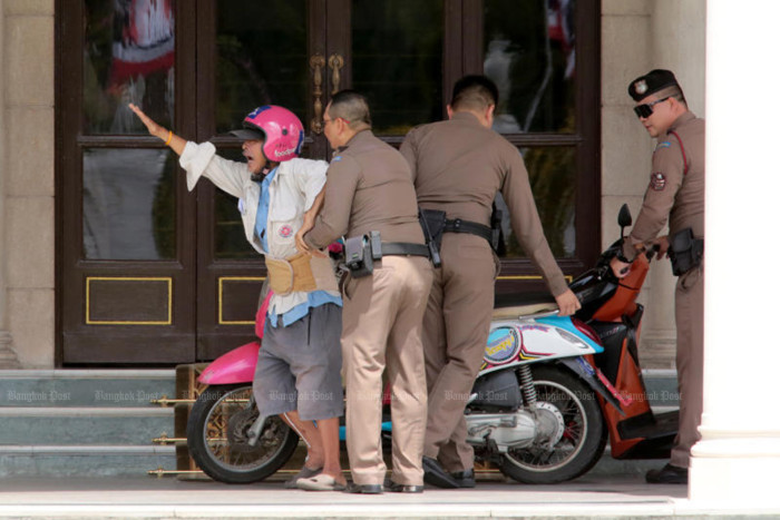 Motorcycle intruder detained at Govt House