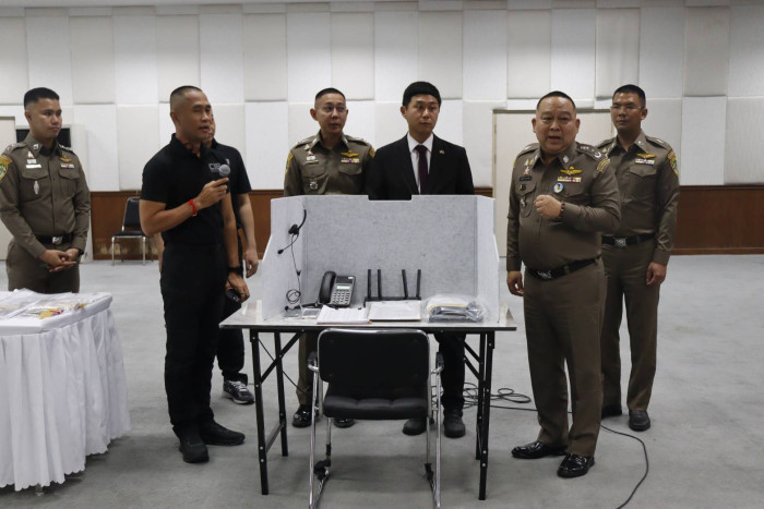 South Korean scam gang busted in Bangkok