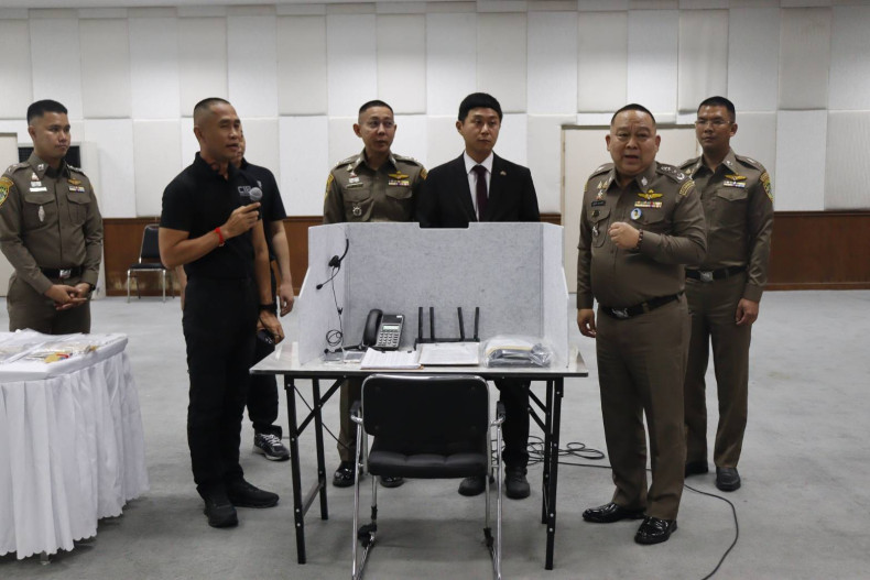South Korean scam gang busted in Bangkok
