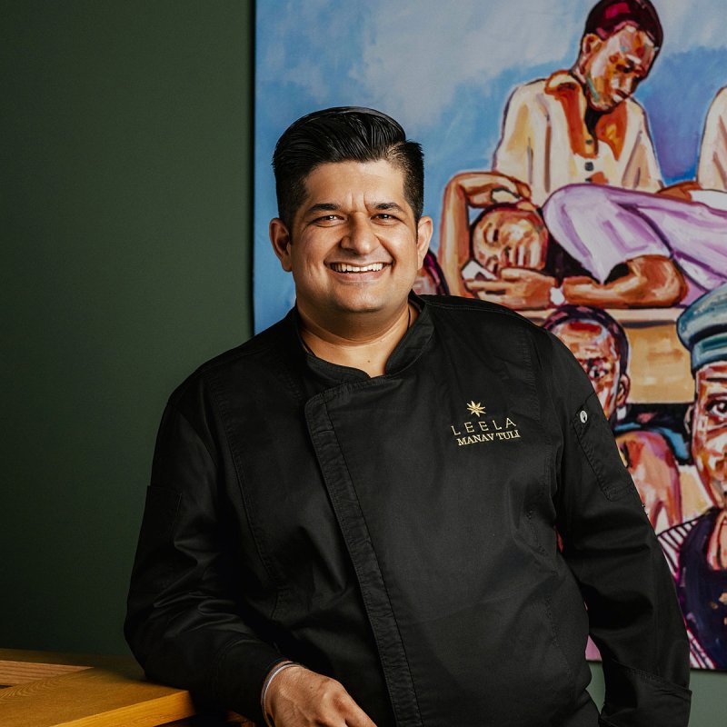 Chef Manav Tuli of Leela in Hong Kong.