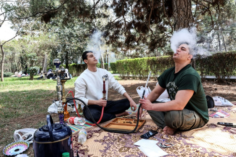 Music and barbecues in Tehran despite Trump threats
