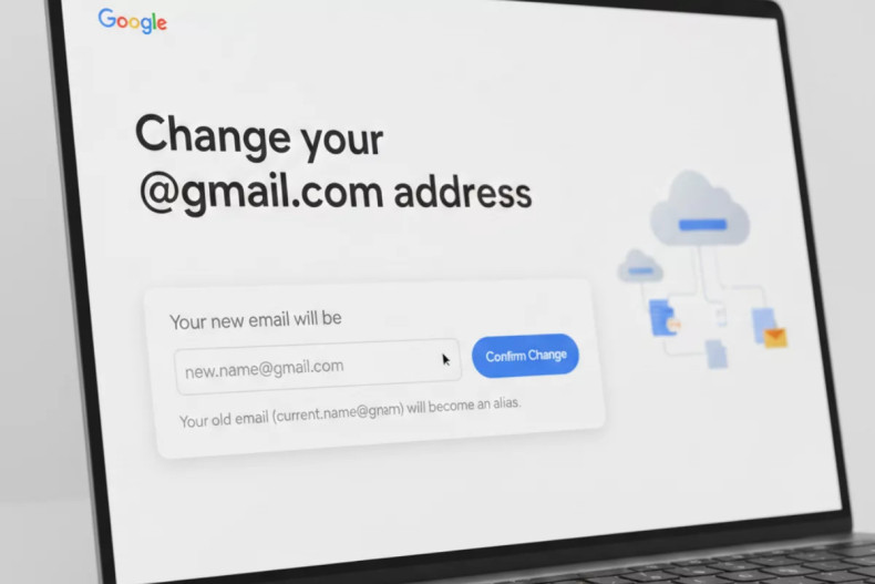 Google rolling out Gmail name change feature