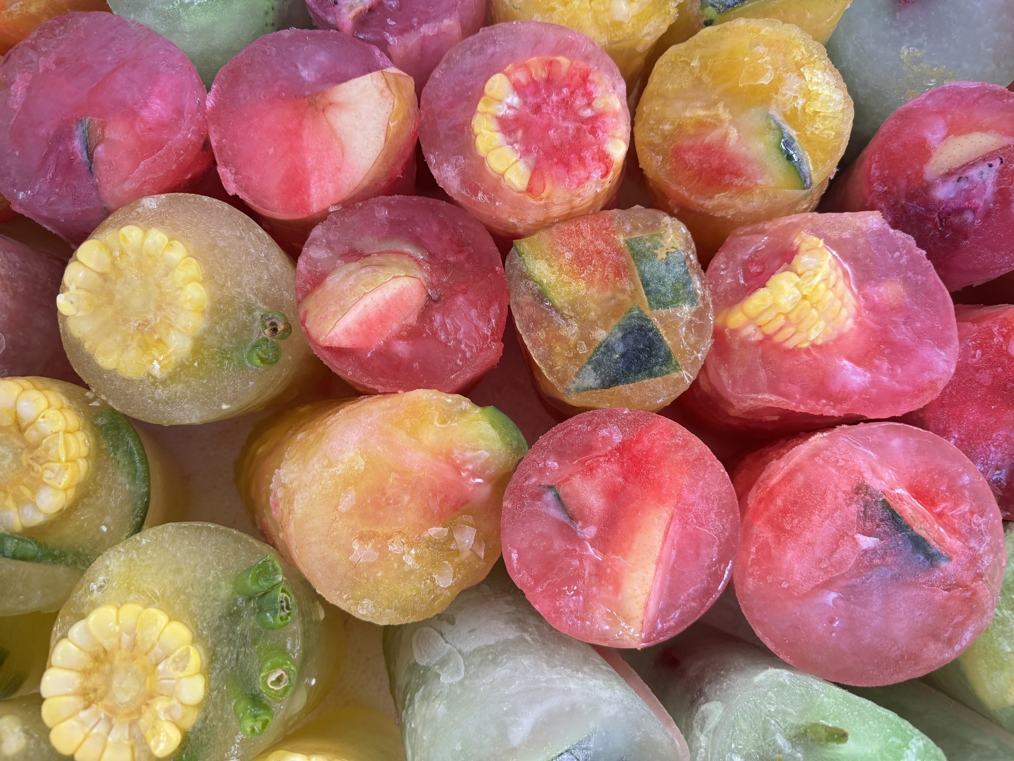frozen fruits (Photo: Khao Kheow Open Zoo)