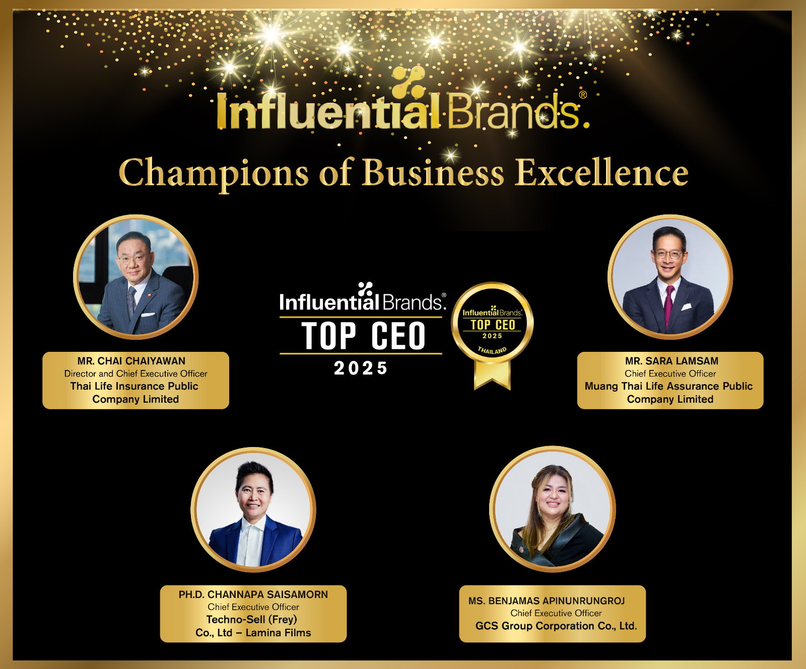 Bangkok Post - 2025 Asia CEO Summit & Award Ceremony honours top brands ...