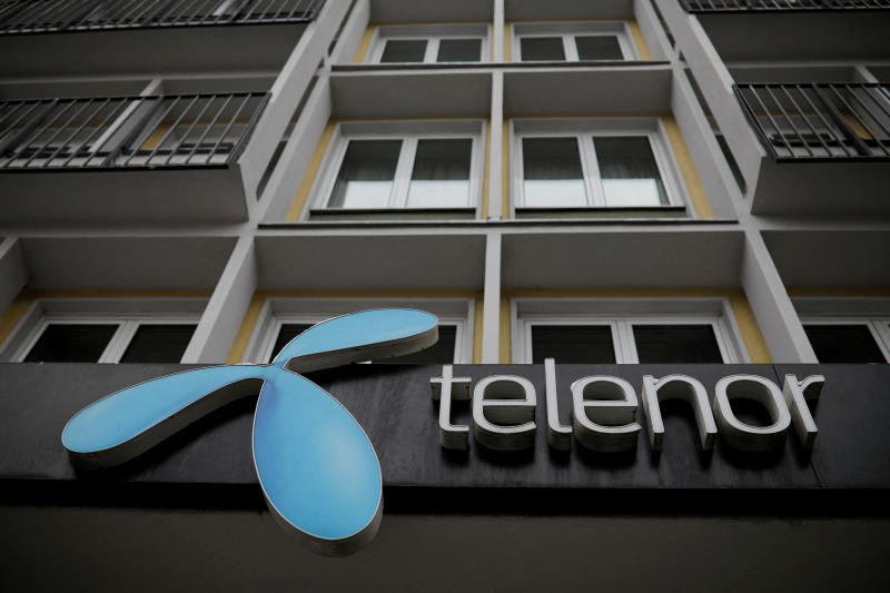 Telenor's logo is seen in central Belgrade, Serbia, on March 21, 2018. (Photo: Reuters)