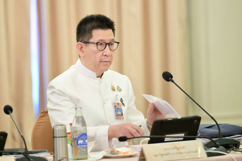 Finance Minister Ekniti Nitithanprapas says the assistance measures approved on Saturday are “not only aimed at short-term relief, but also at preparing the public and businesses to adjust over the longer term”. (Photo: Royal Thai Government)