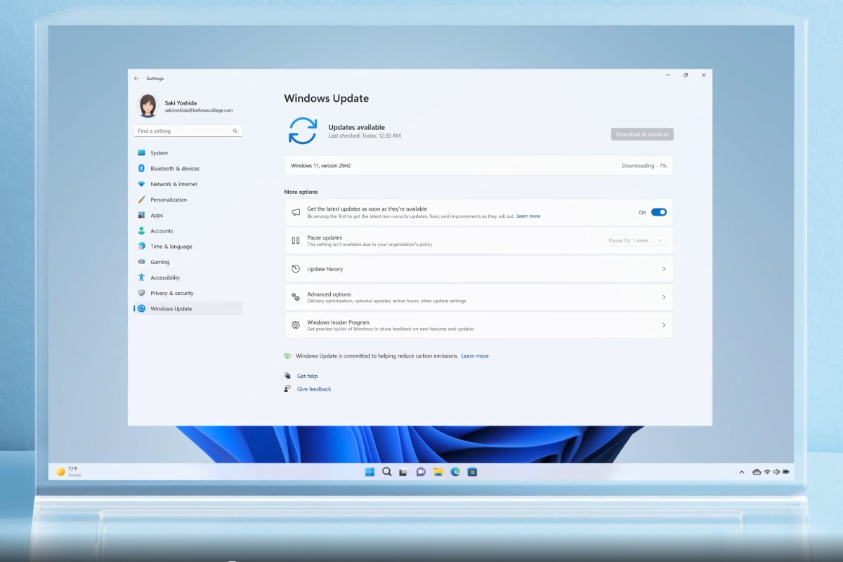 Microsoft pushes Windows 11 25H2 update as 24H2 support nears end