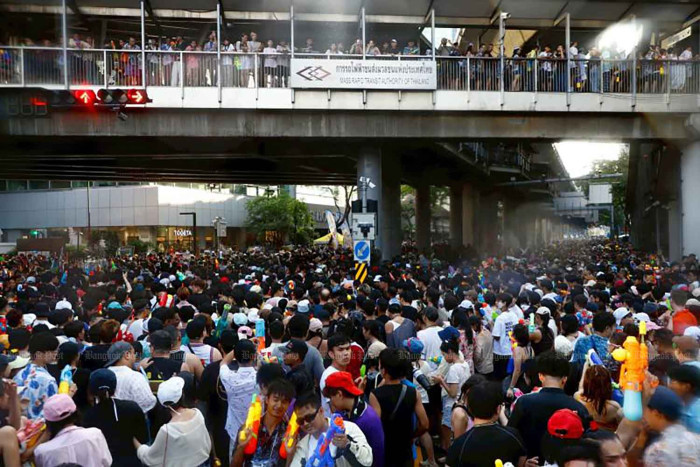 Tourism tops over Songkran