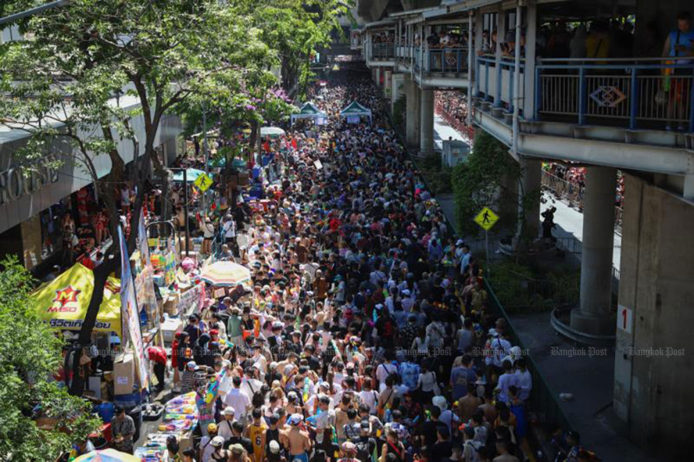 Songkran in Bangkok draws nearly 5 million revellers