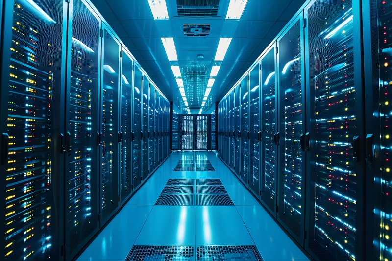 A server room in a data centre used for digital data storage. Officials require bank guarantees or collateral from investors planning to invest in new data centres in Thailand. 