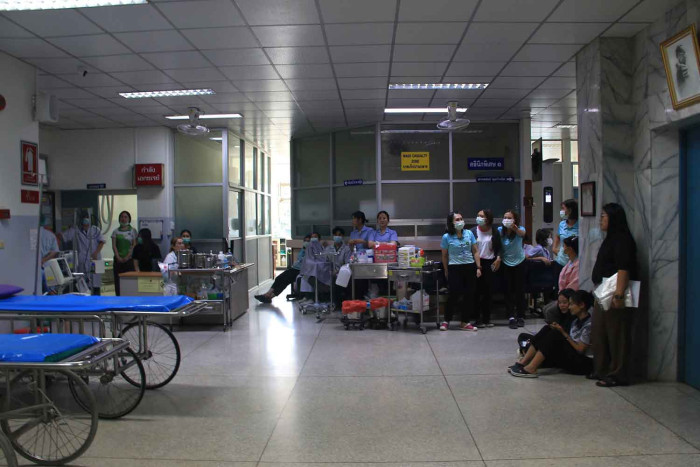 Hospital a flashpoint in funding war