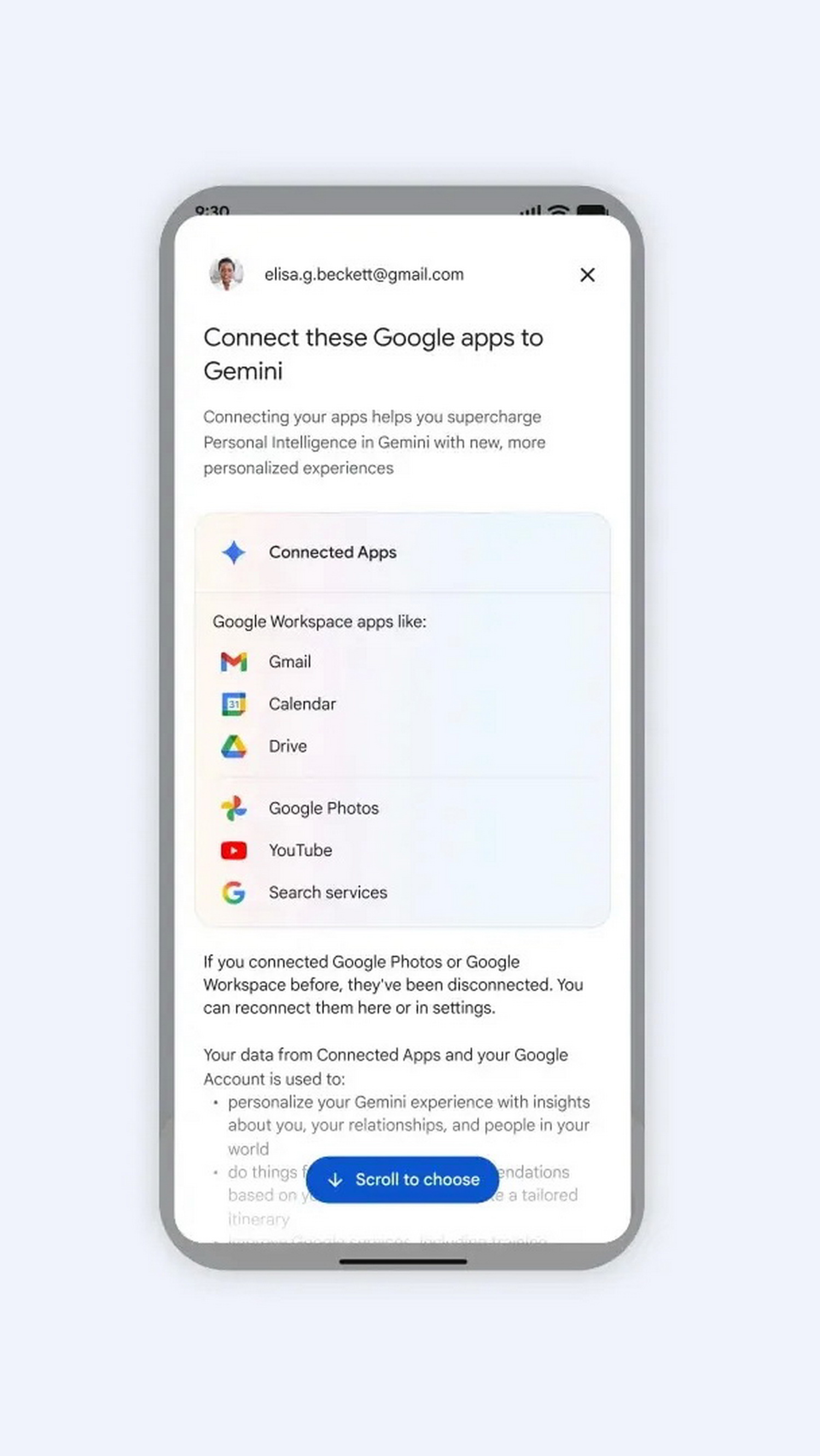 Bangkok Post - Gemini to roll out Personal Intelligence feature globally