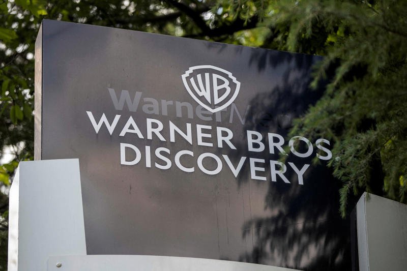 The exterior of the&nbsp;Warner&nbsp;Bros. Discovery Atlanta campus is pictured in Atlanta, Georgia, the United States, on May 2, 2023. (File photo: Reuters)