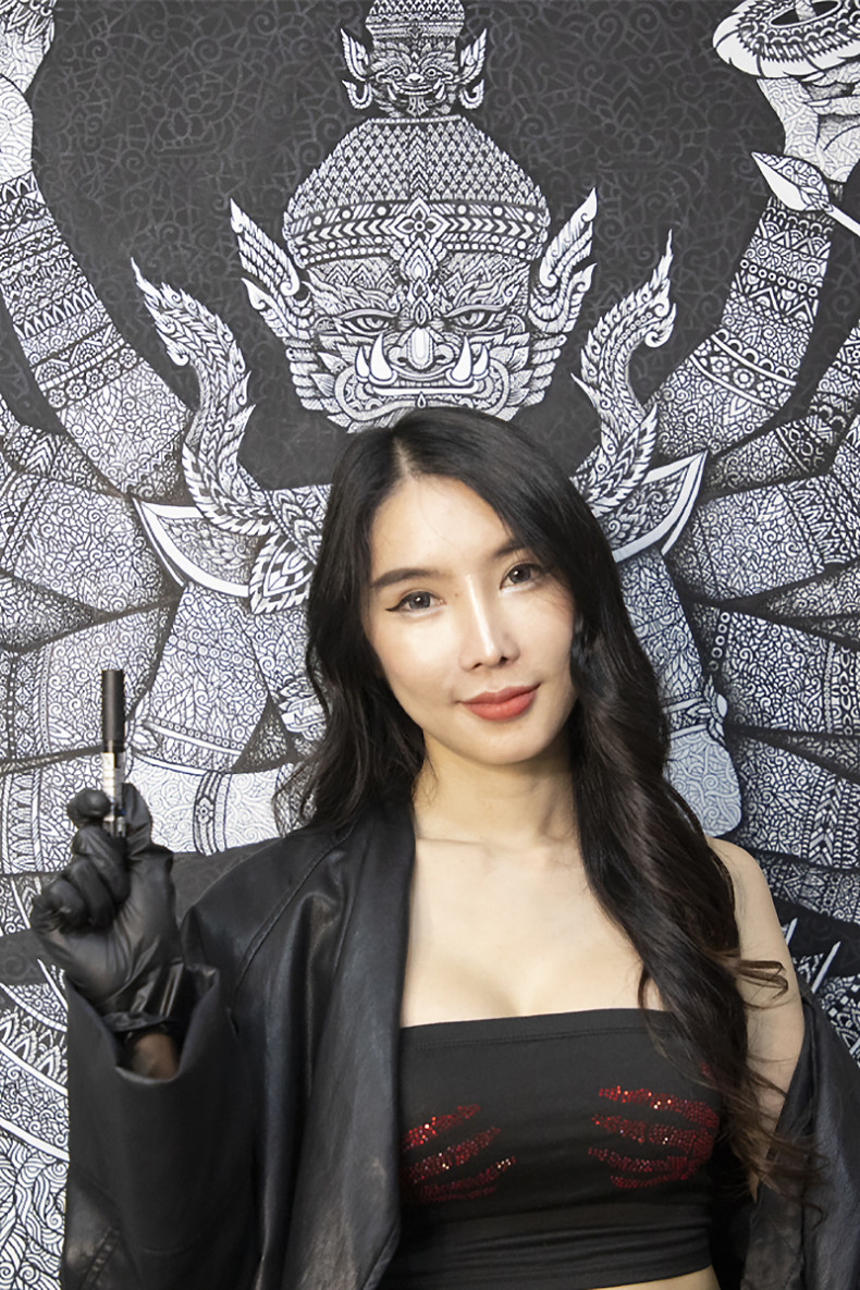 Thai artist turns lines into emotion, finds true self