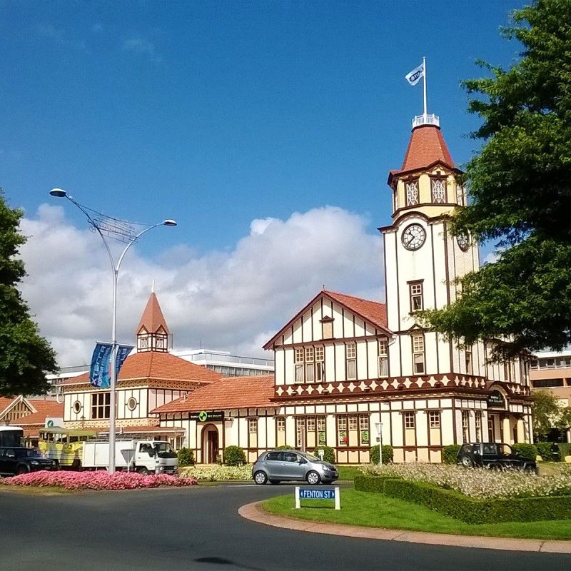 The Rotorua visitor's centre. (Photo courtesy of Rotorua Lakes Council)