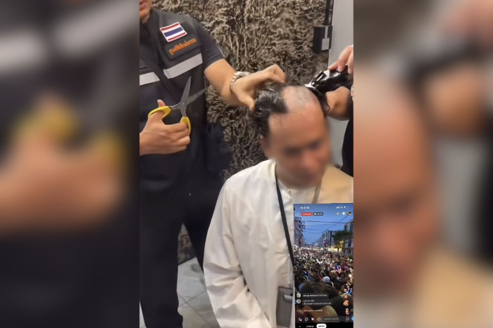 Muslim crowd shaves LGBTQ man's head after he mocks the Koran