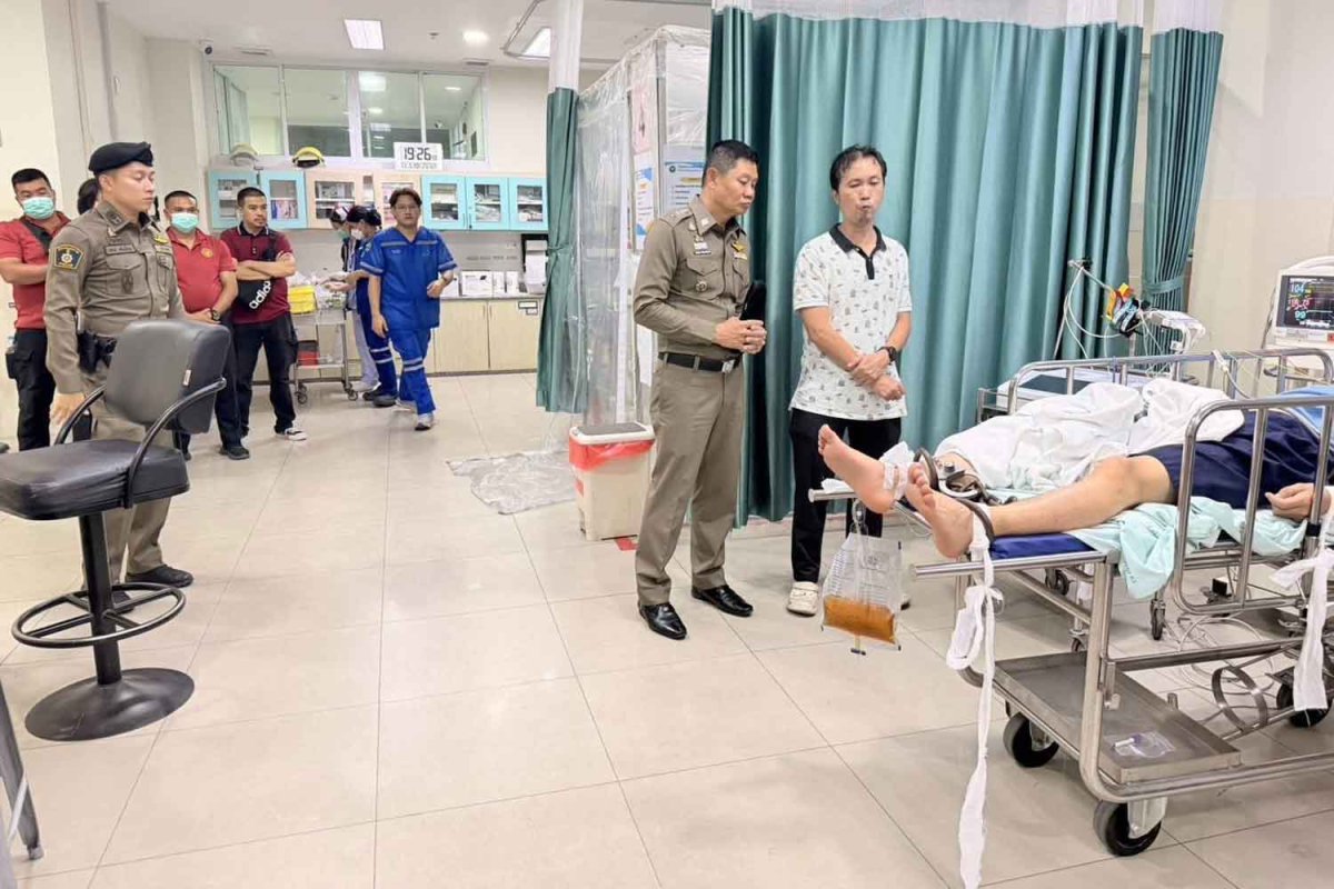 Bangkok Post - Chinese suspect held on war weapons charges rushed to ...
