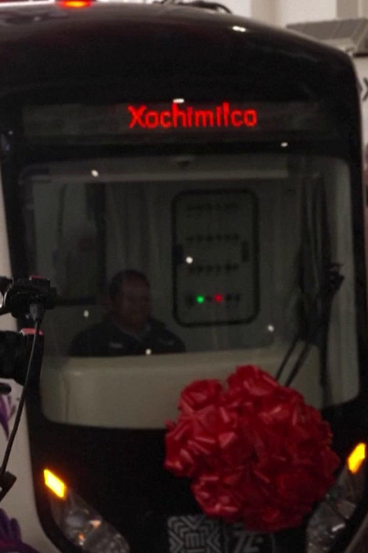 Mexico City opens light rail line ahead of World Cup