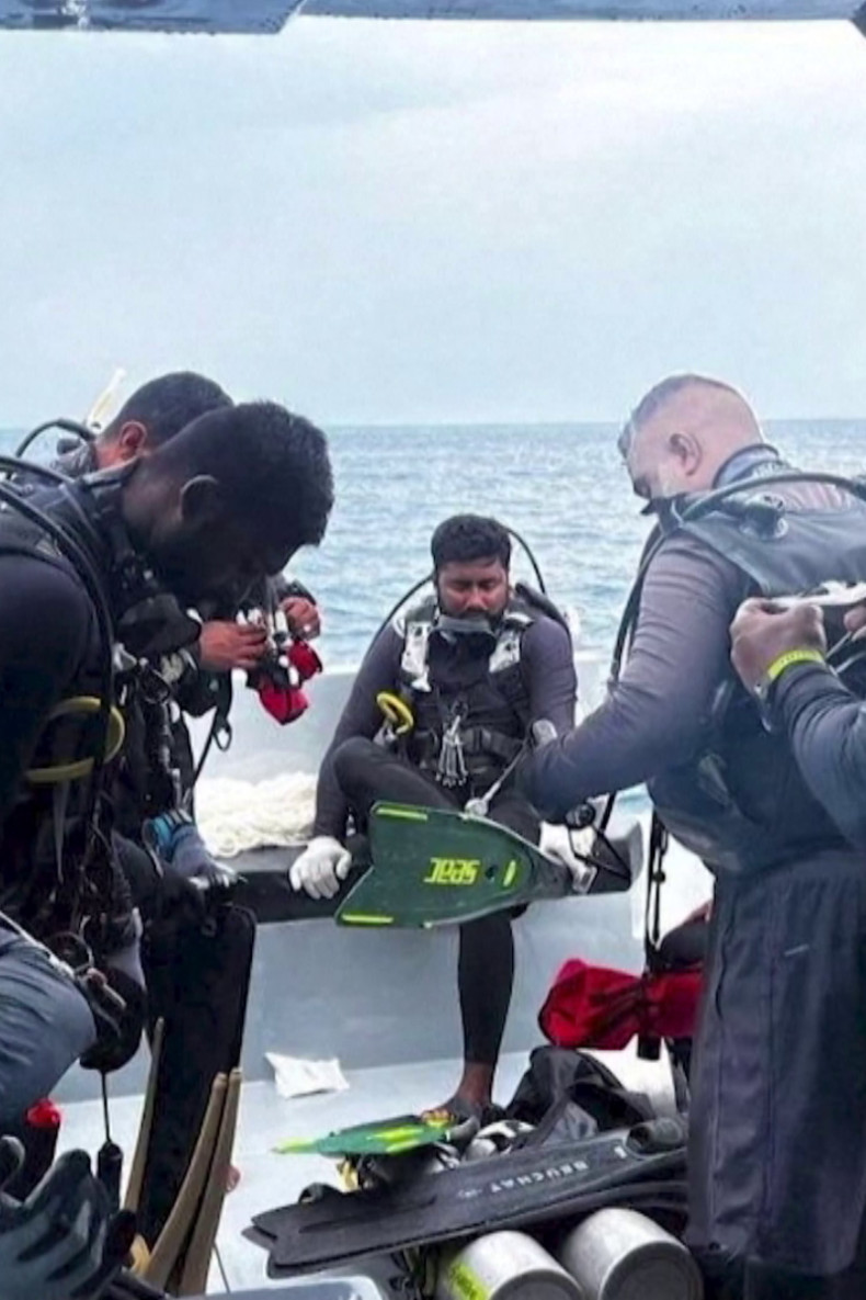 Bodies of four missing Italian divers found in the Maldives