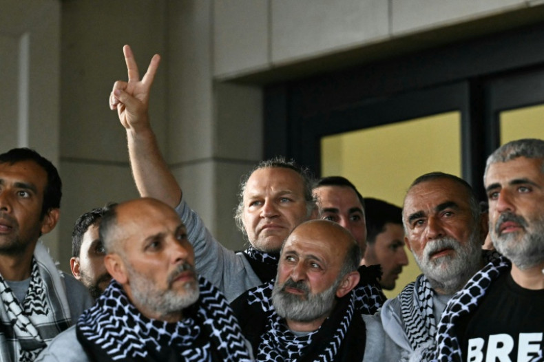 First Gaza flotilla activists arrive in Turkey after Israel deportation