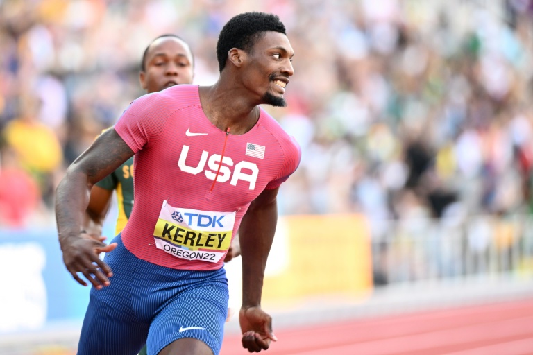 Bona fide Olympic medalists like US sprinter Fred Kerley have been lured to take part in the Enhanced Games with potentially life-changing prize money. (Photo: AFP)