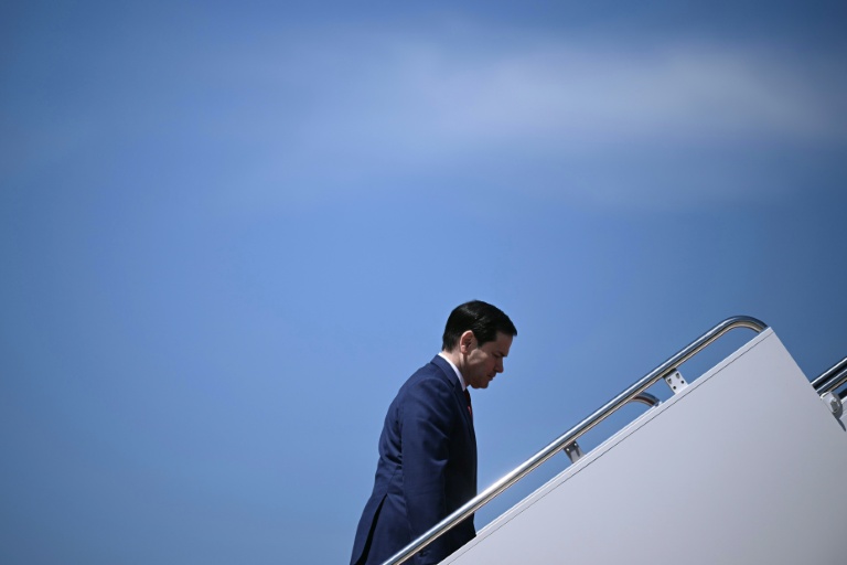 US Secretary of State Marco Rubio travels to meet his counterparts from NATO in Sweden.