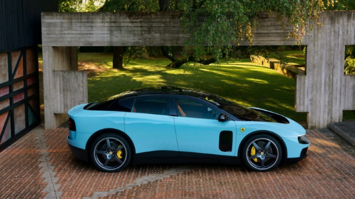 Ferrari unveils 'Luce', its first fully electric car ...