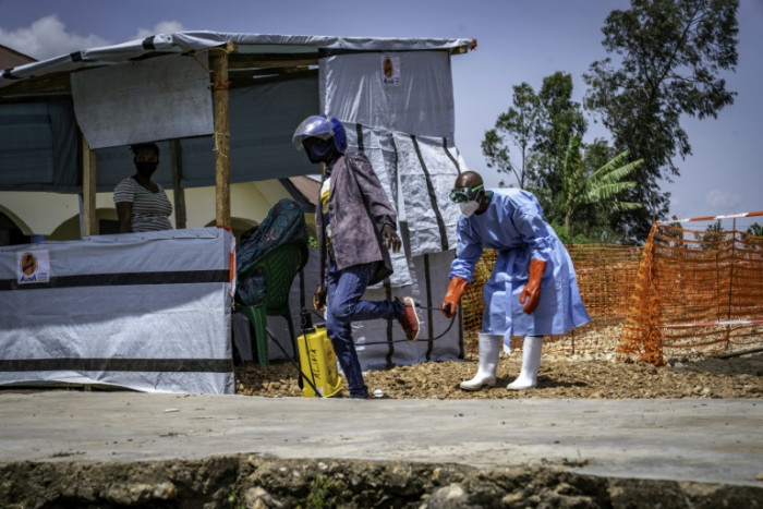 WHO chief in capital of Ebola-hit DR Congo