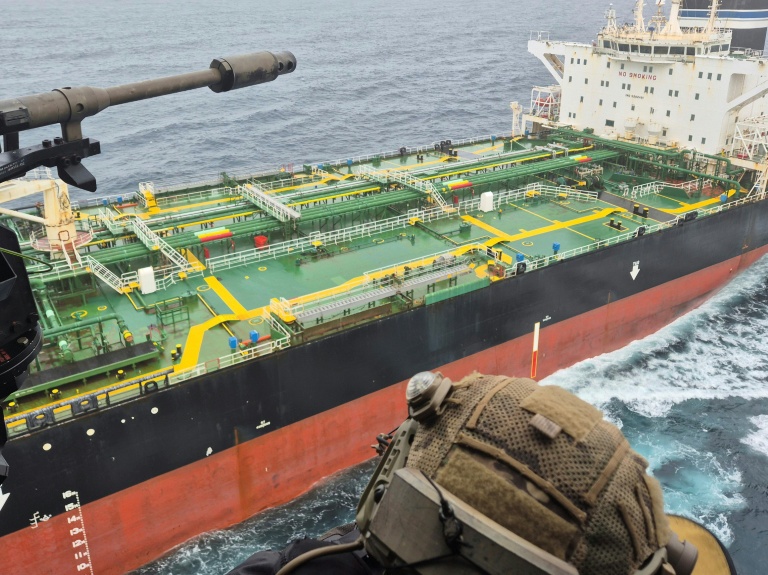 France and its allies have detained a Russian-linked oil tanker in the Atlantic over the weekend. (Photo: AFP)