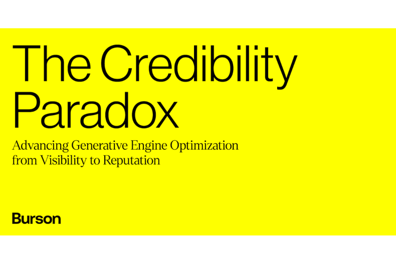 Burson Research Reveals Visibility-Believability Gap in Generative Search