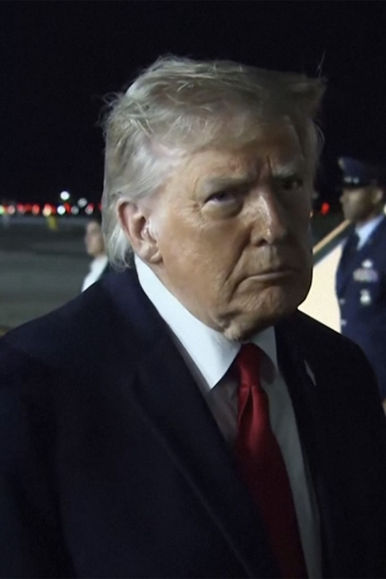 Trump says talks with Iran are 'going well'