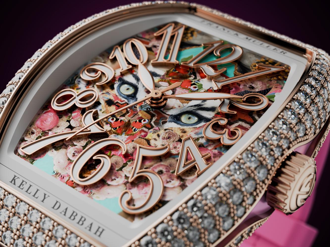 The sublimation technique embeds the high-definition design within the brass ial.